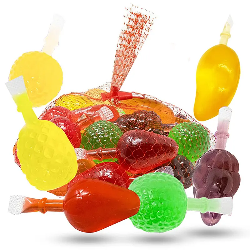 Mini Fruit Jelly Candy Wholesale Mixed Fruit Flavored Assorted Mini Frutita Jelly