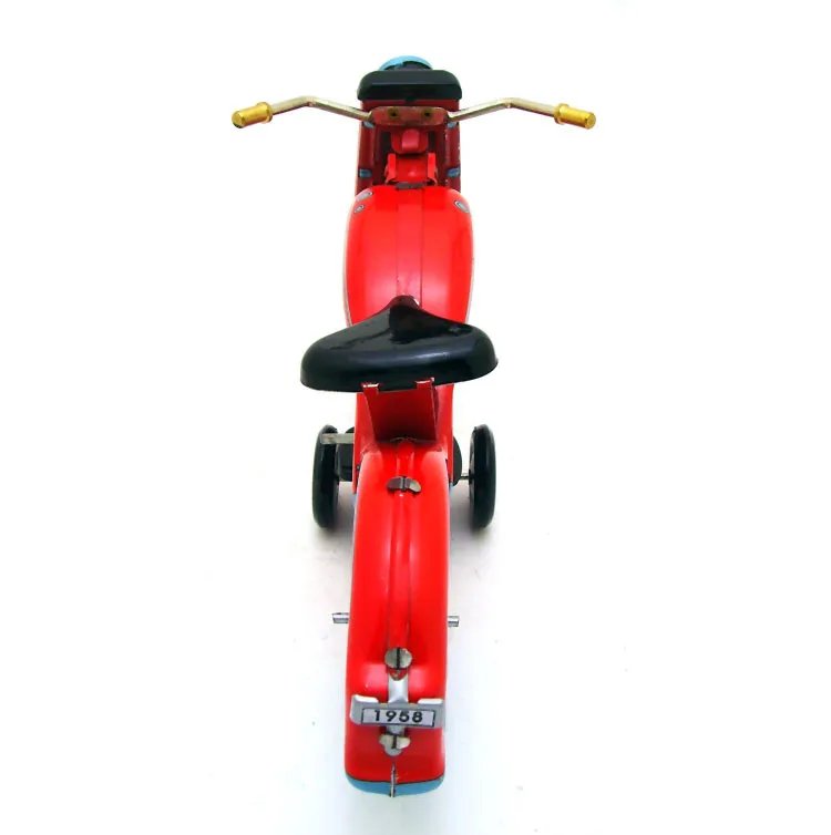 Decoration Craft Red Large Children Toy Motorcycle