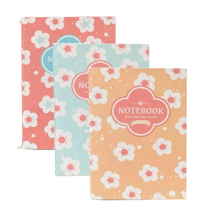 Wholesale B6 & A5 Stitch Bound Graph Paper Notebook Business & Office Printed Exercise Book for School Children Perfect Gift