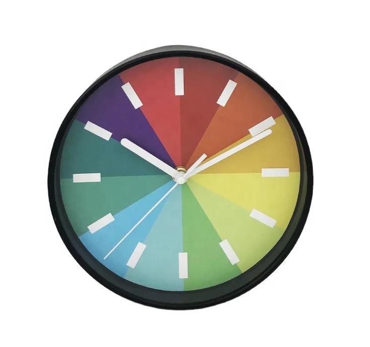 
8 inch Promotional gift wall clock modern plastic wall clock for home decoration 