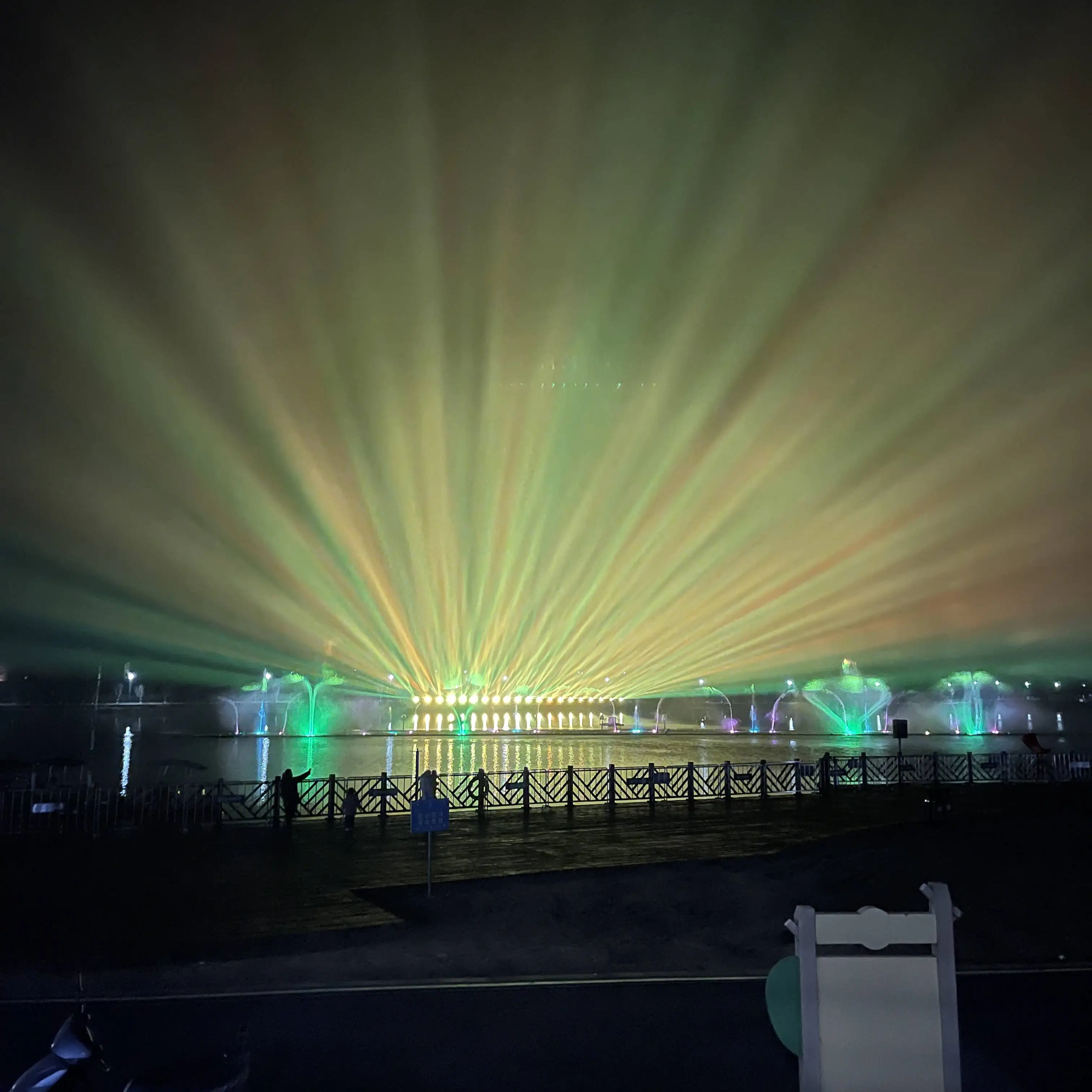 Low Noise Patio Waterfall Outdoor Garden Or Park Modern Water Deco Pool Music Fountain Equipment