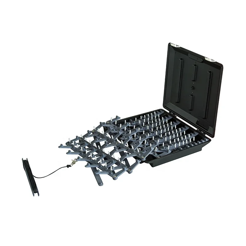 5 м выдвижной переносной шиномонтаж из нержавеющей стали Стингер шип система пластиковые дорожные блоки шипы полосы для безопасности дорожного