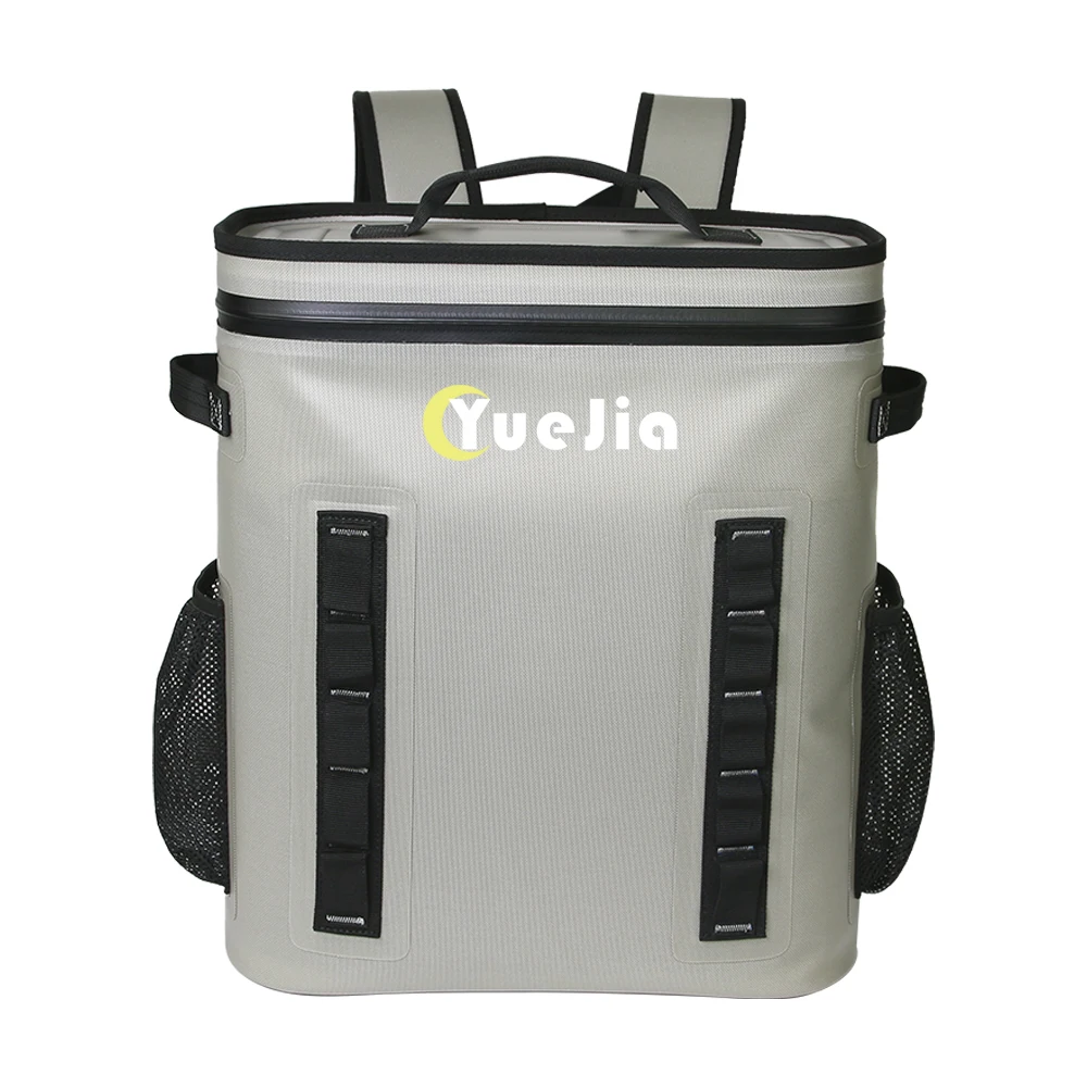 YueJia Gift Items Portable Soft Cooler Food Insulated Lunch Box Plain Waterproof Backpack Bag Customized Logo Acceptable