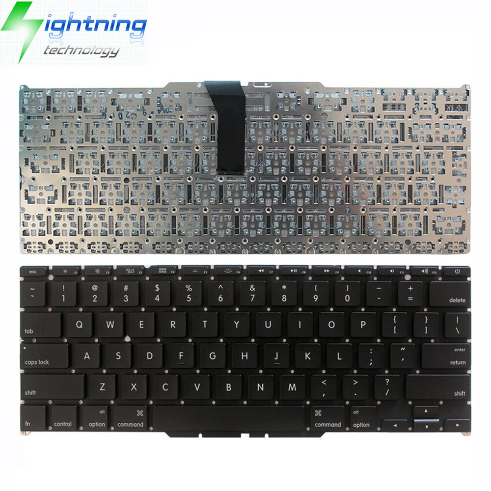 Genuine Original Laptop Keyboard For Apple MacBook Notebook Keyboard Air 11 A1370 A1465 US Layout Laptop English 2011 2012