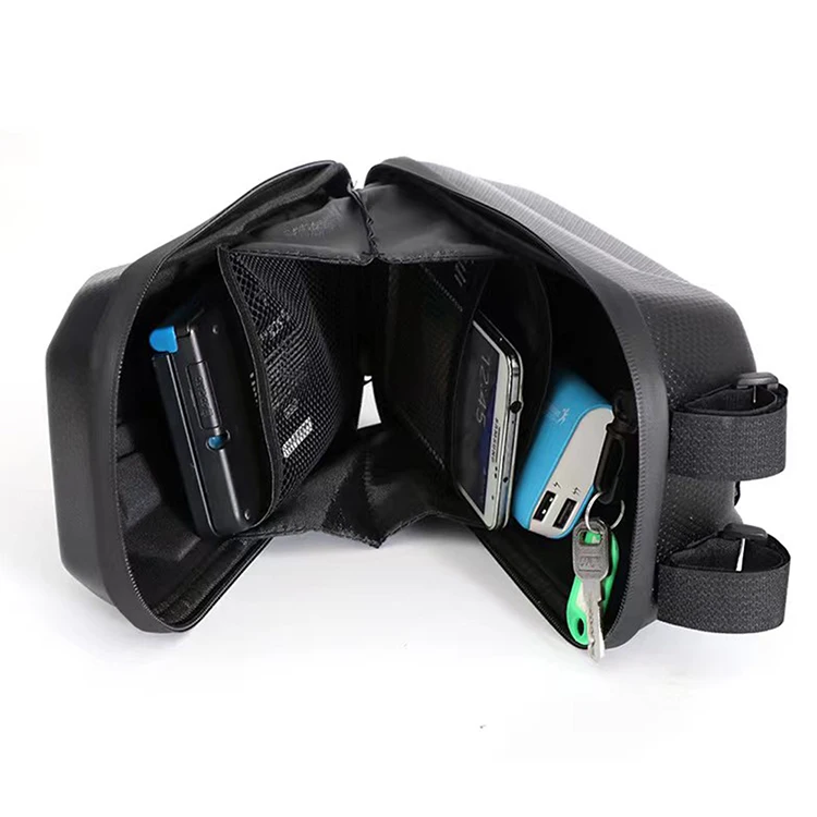 Bike 2L 3L accessories large capacity folding bike handle bag hard shell EVA balance E bike bag high capacity for necessaries
