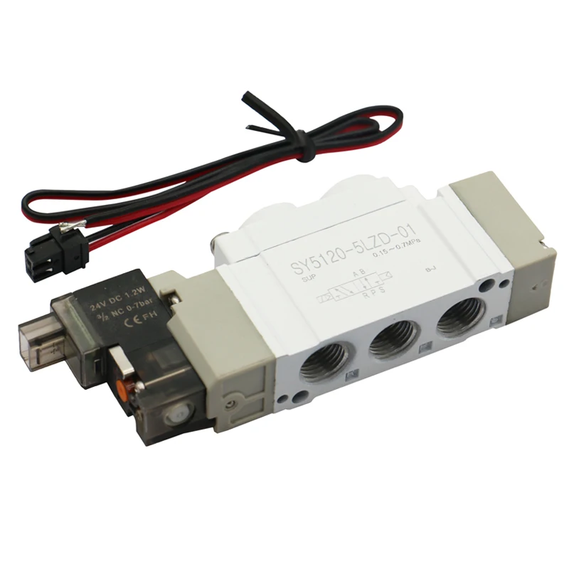 SY5120-5LZD-01 SY5220 SY5320 SY5420 SY5520 pneumatic smc type electric control solenoid valve