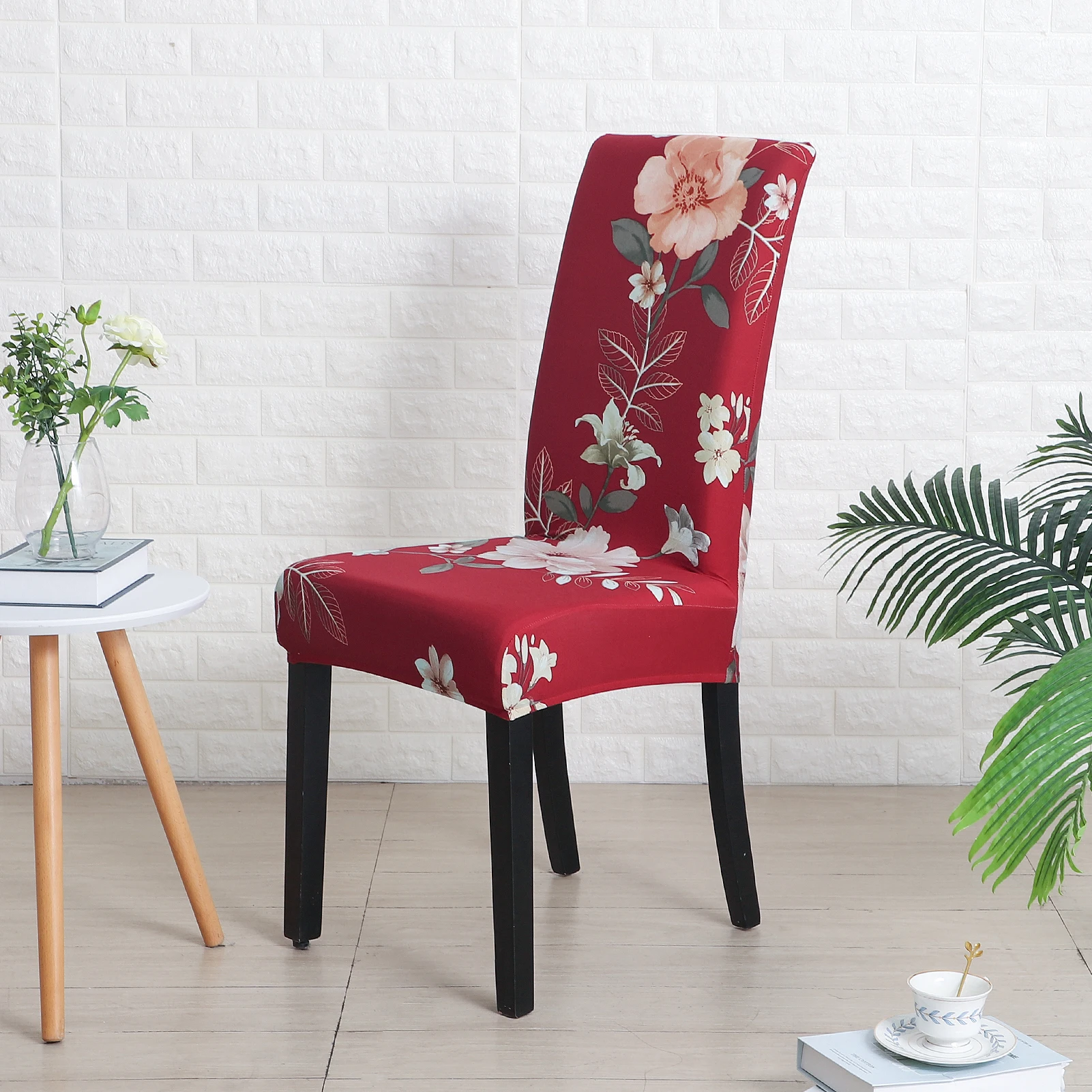 Amazon Chair Covers for Dining Room with Printed Patterns, Easy Slip-on Stretchy Dining Room Chair Covers  Washable Dining Cha