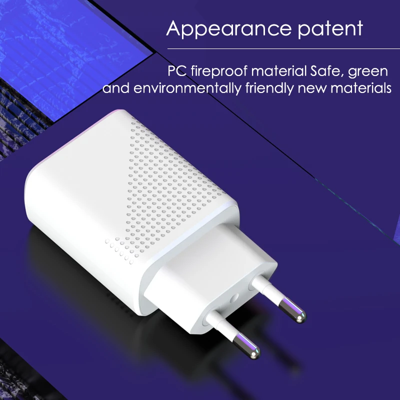 Type-C PD 20W Wall Charger Adapter Fast Charger For Phone EU US UK Charger Plug Usb C PD Wall Type-c Fast Charging Adapter