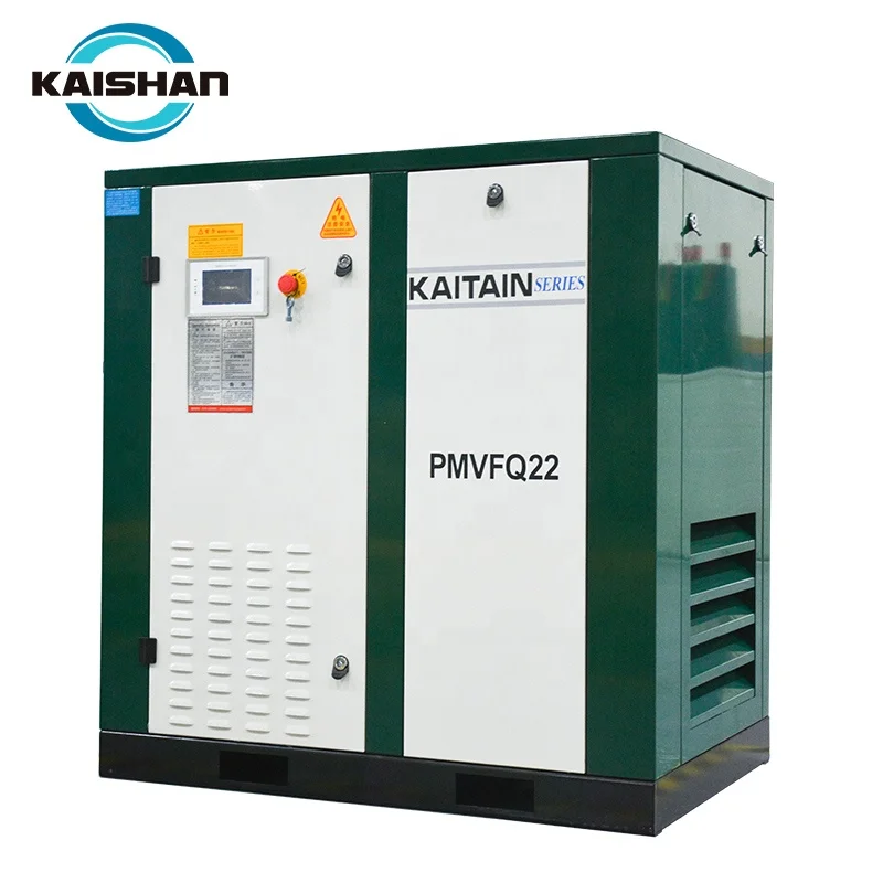 22Kw Energy Saving Low Noise Permanent Magnet Motor pmvf series Screw Air Compressor