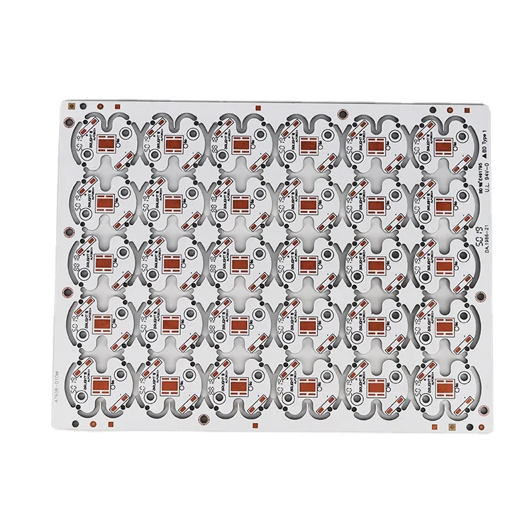 Customized Aluminum PCB of U.L. 94-V0 Material Applied For Led Torch Light