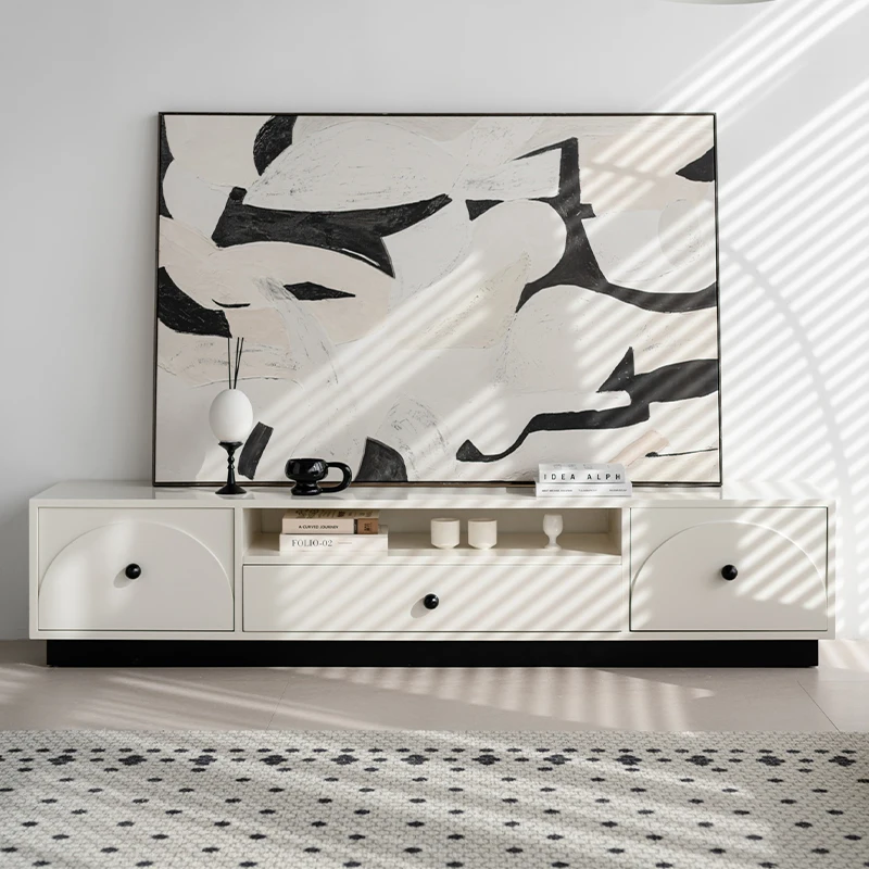 Nordic TV stand modern cabinet modern furniture TV cabinet luxury european apartment entertainment unit living room furniture