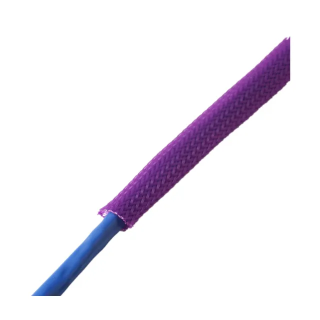 Распродажа ПЭТ расширяющийся плетеный рукав 3 мм-6 мм зеленый защитный компьютерный кабель аудио или видео кабель автомобильный жгут проводов