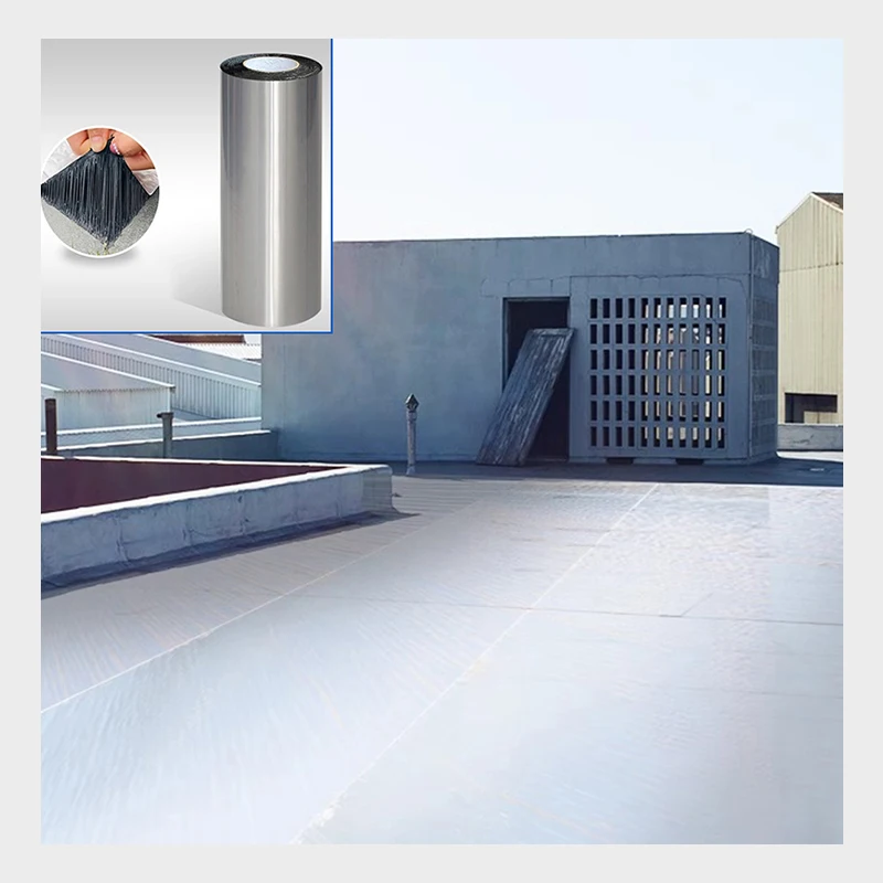 Modern 1.2mm-3mm Thick Self-Adhesive Roof Membrane Waterproof Roll for Warehouses & Basements Featuring Rubber Bitumen Asphalt