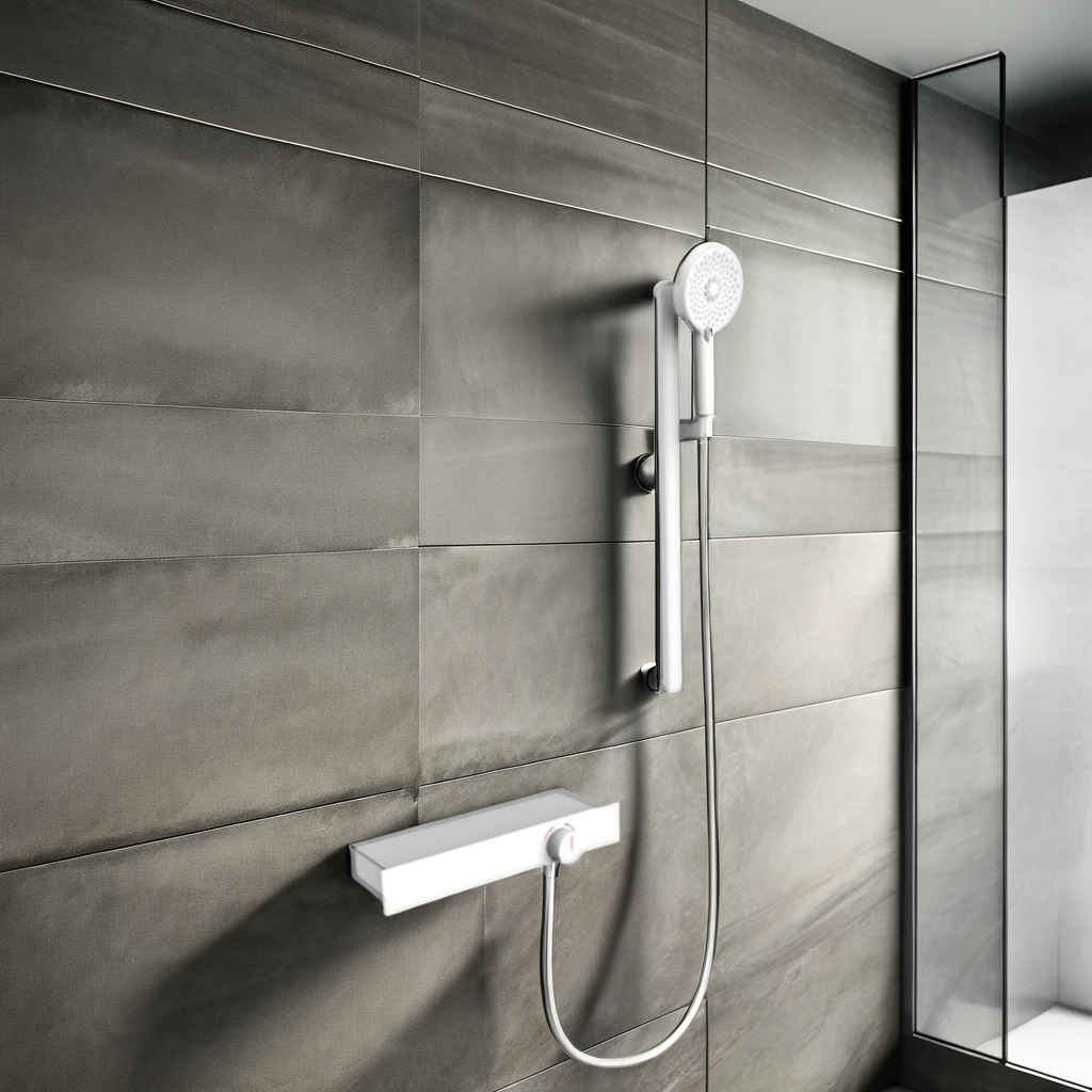 Hot Selling Bath Room Shower Water Mixer ABS Stainless 304 Gold Bathroom Shower With Faucet Set