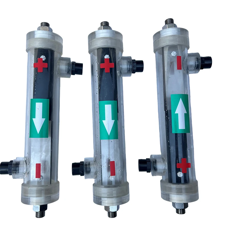 Price for sewage treatment titanium anode with shell, Sodium hypochlorite generator mmo dsa dse titanium electrode cell shell