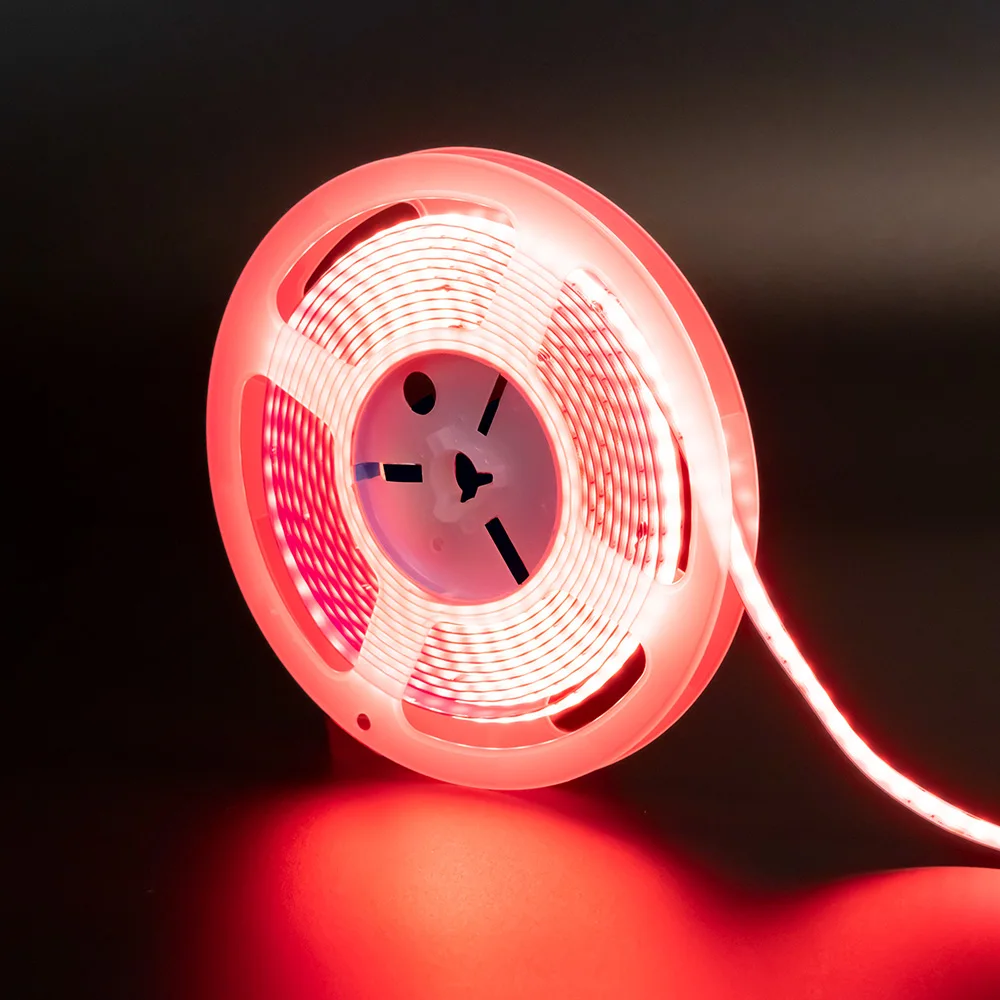 Светодиодная лента CCT zigbee RGB RGBW cob 24 в 12 В уличная гибкая Водонепроницаемая светодиодная с дистанционным управлением