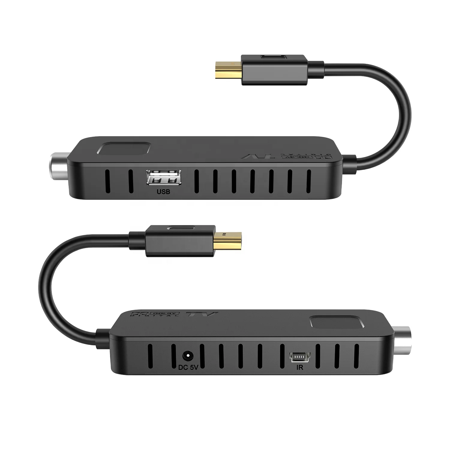 h265 Hd Tv Receiver Hot Sale Mini Portable DVB T2 TV HD Stick Terrestrial Receiver Digital Set-top Box TV Stick