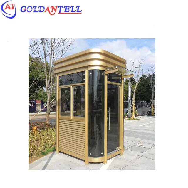 Fashionable design special model modern guard house with tall custom size