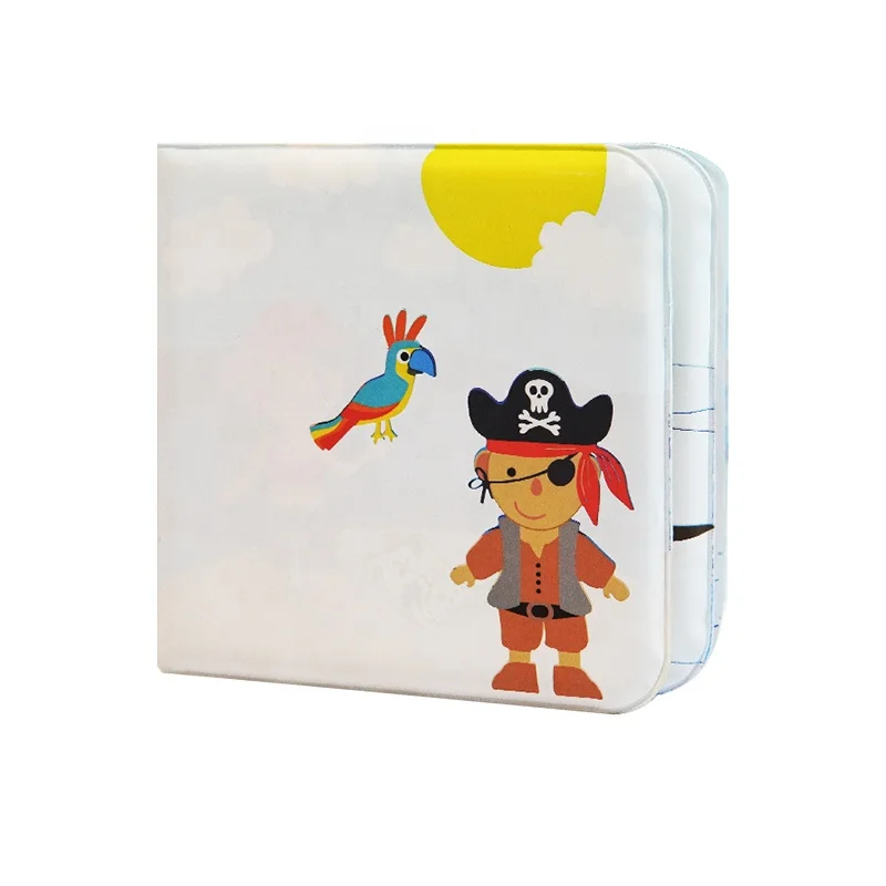 Wholesale Early Educational Change color shower toy eva waterproof bath books for babies child