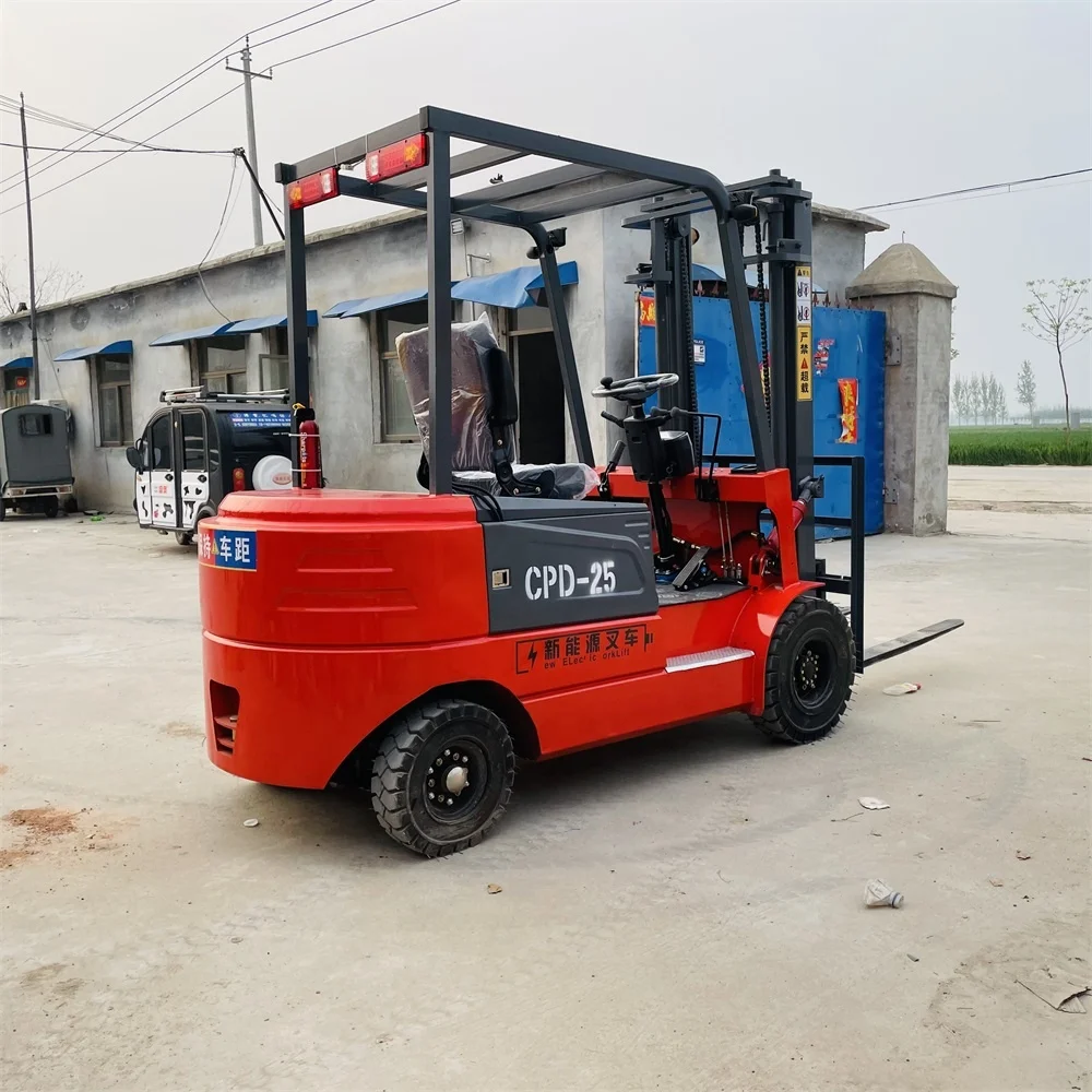 Cheap Electric Forklift 1ton, 2ton,3ton, 3.5ton Capacity Fork Lift Truck Hydraulic Stacker Trucks