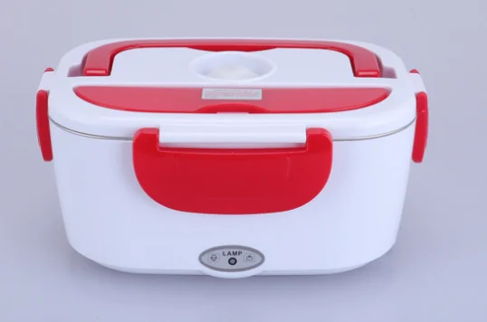
Portable Stainless Steel Heating Container Food Warmer Food Heater Electric Lunch Box for Car and Home Used 