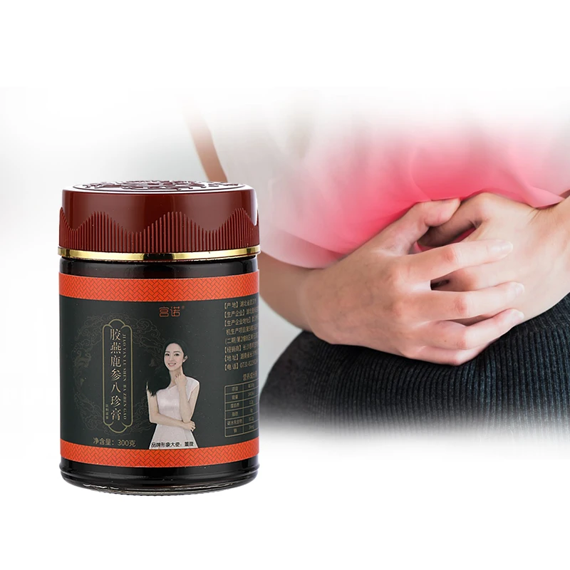 Women PMS Relief Syrup Regulate Menstrual Cycle Alleviates Cramps Naturally Formulated with Red Date Cubilose