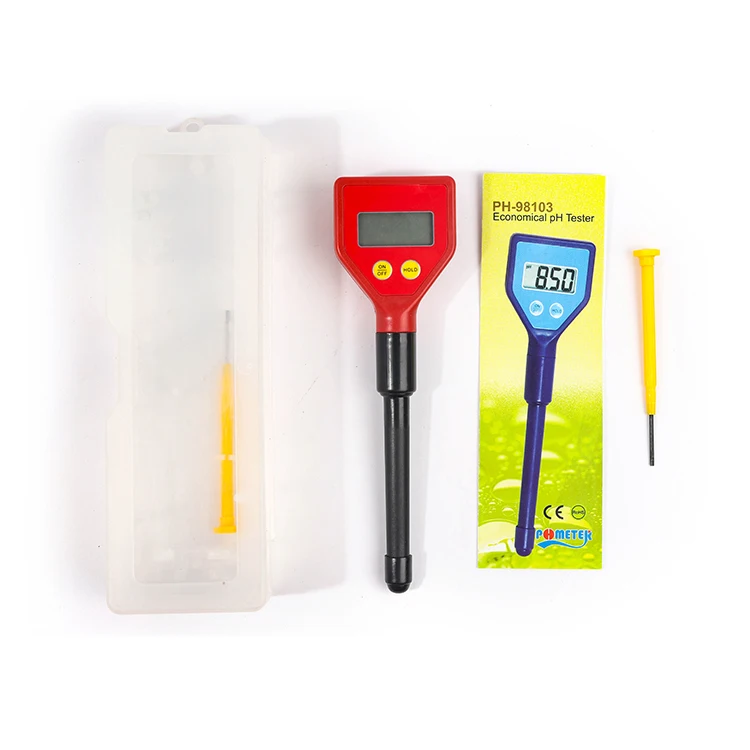 New product pH Meter with Backlight LCD Display Acidimeter PH tester for aquarium pool water