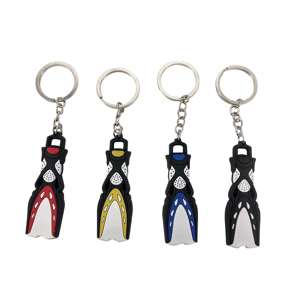 7.5*2.5 cm Diving Fin style Keychain