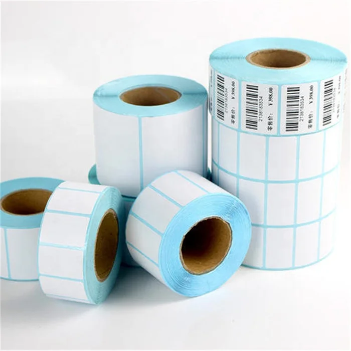 Top Coated Adhesive Label Sticker 50x25mm Shipping Labels Roll
