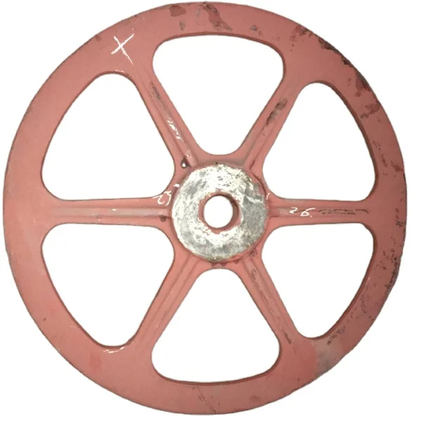 HT250 NO.35 GG25 T260 FG250 Iron Based Coated Sand Mold Large Custom Gray Iron Cast Flywheel Parts