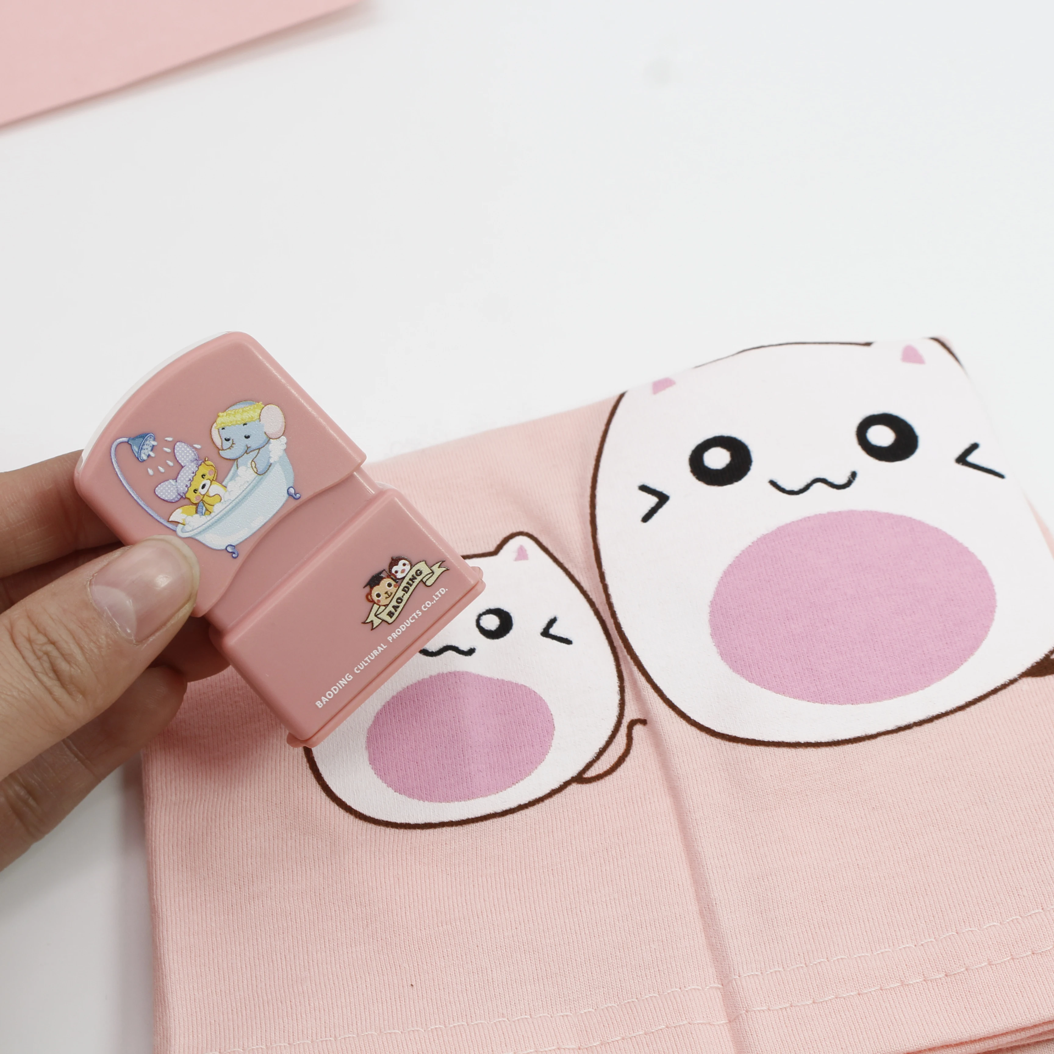 Kids Clothes Name Stamp Hot Selling Customized Diy Flash Stamps