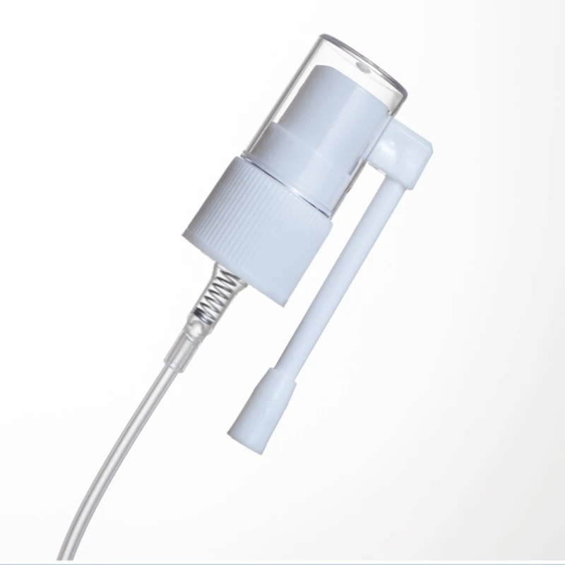 Factory Wholesale 18mm 20mm 24mm Pharmaceutical Sprayer Plastic Oral Throat Spray Pump Use for Mouth