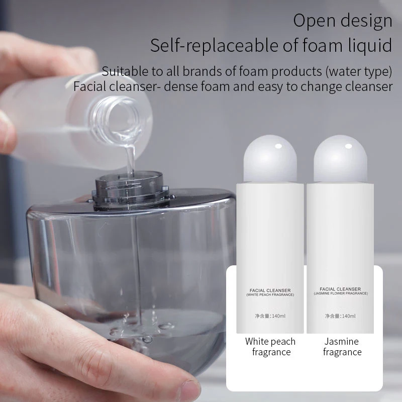 2024 new style cobblestone wall-mounted automatic soap dispenser widely application