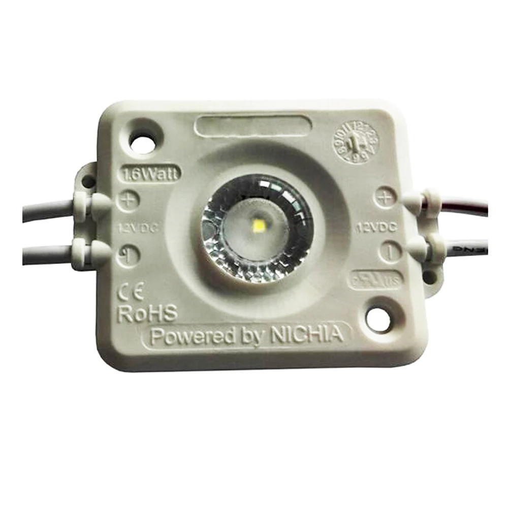 Backlight led module for sign box CE ROHS 5 years warranty 12v 1.6W 120lm Nichia 12vdc led module for single side light box