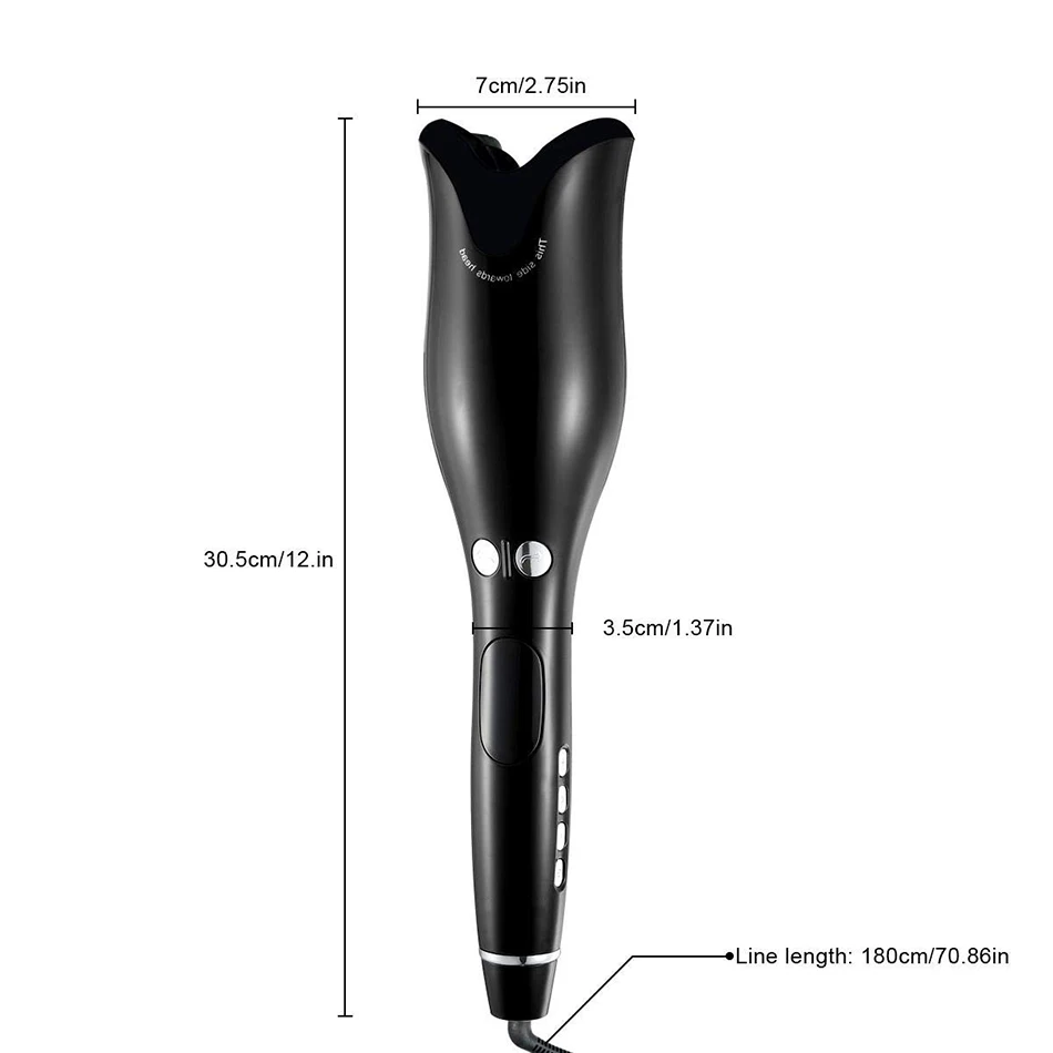 Rose-shaped Multi-Function LCD Curling Iron Professional Hair Curler Styling Tools Curlers Wand Waver Curl Automatic Curly Air