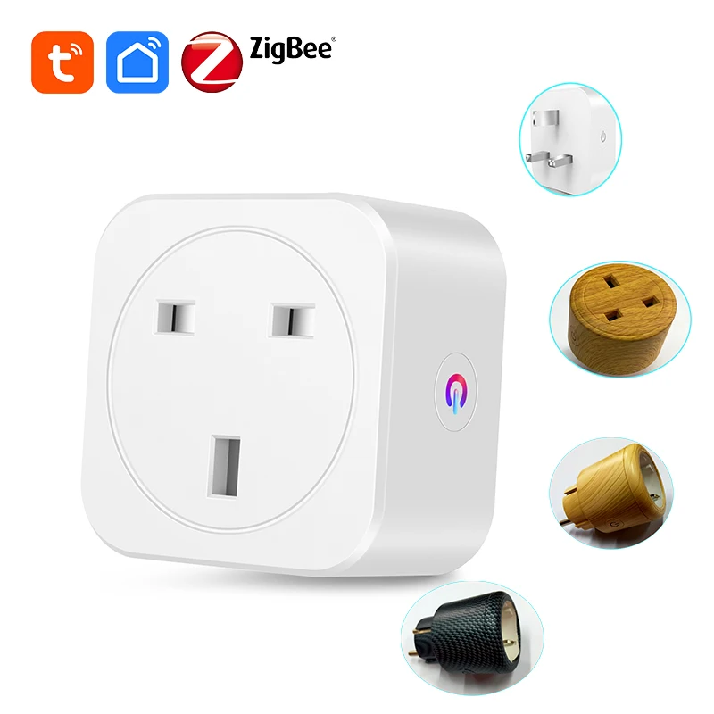 UK Tooya BSD43 tuya zigbee mesh no energy monitor 20a 16a support esp32 modules firmware re-engineering custom smart plug
