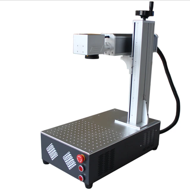 Best 30w fiber laser marking machine engraving rings jewelry with rotary
