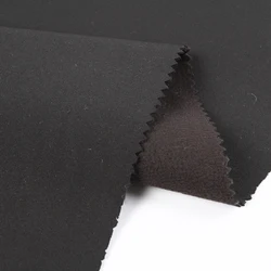 100D softshell fabric bonding knitted four way stretch bonded fabric with micro knitted fleece backing