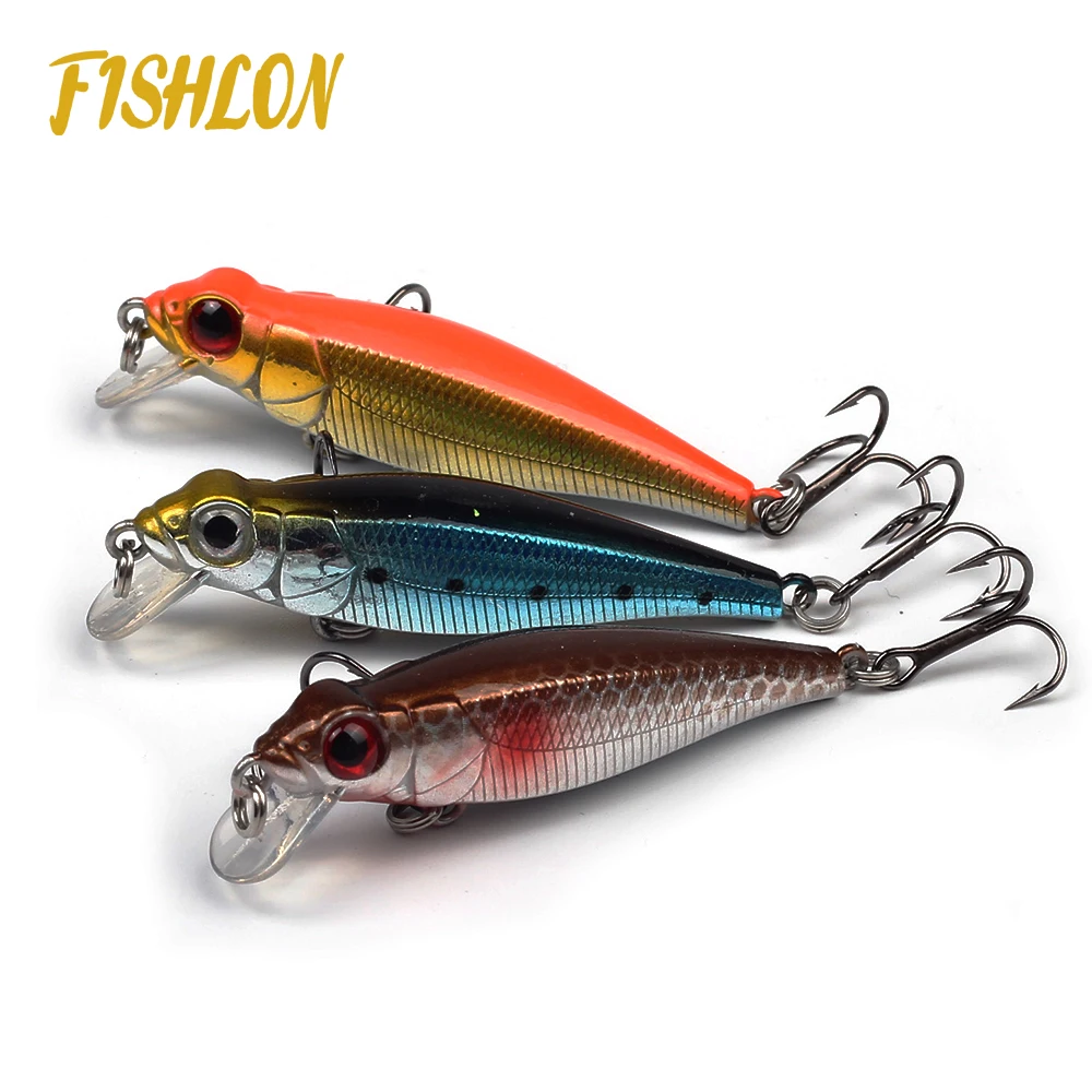 
Popular 50mm 3g marlin lure Minnow hardbait Fishing Lures 