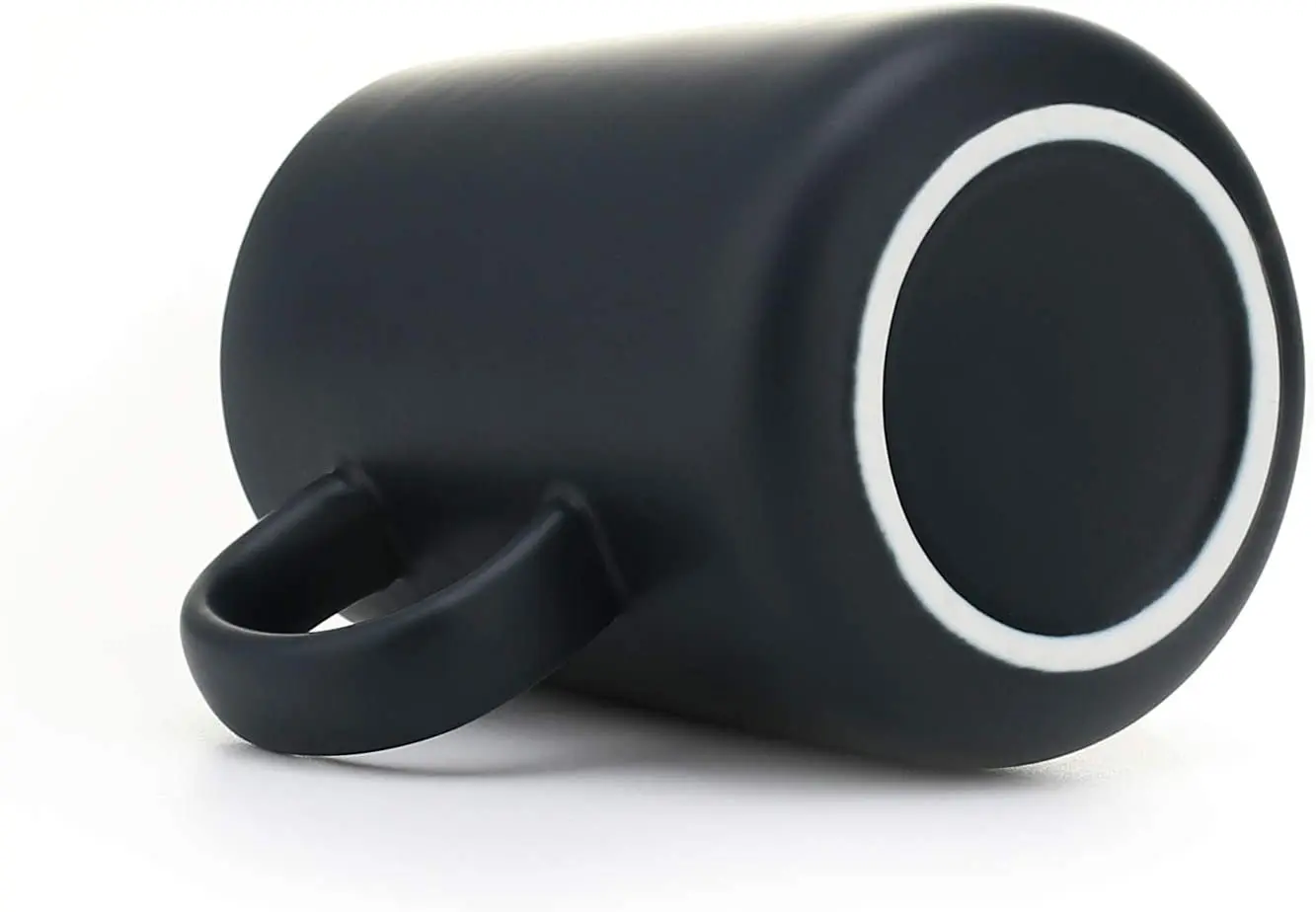 Matte Color Black Ceramic Coffee Mug