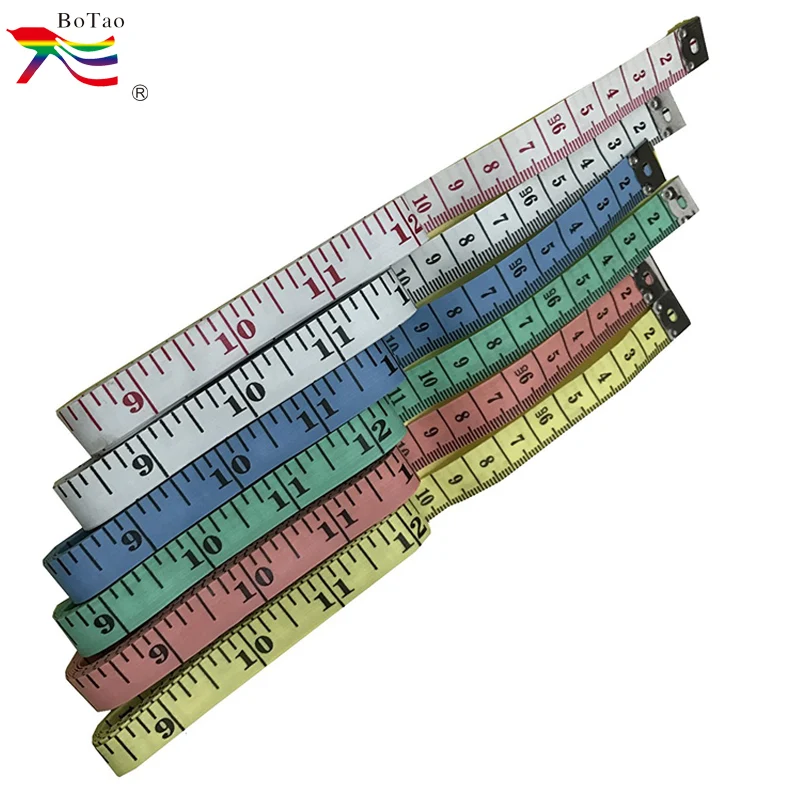 Custom Logo Logo and tape measure Product name Printing Sewing Fabric covered Tape Measure