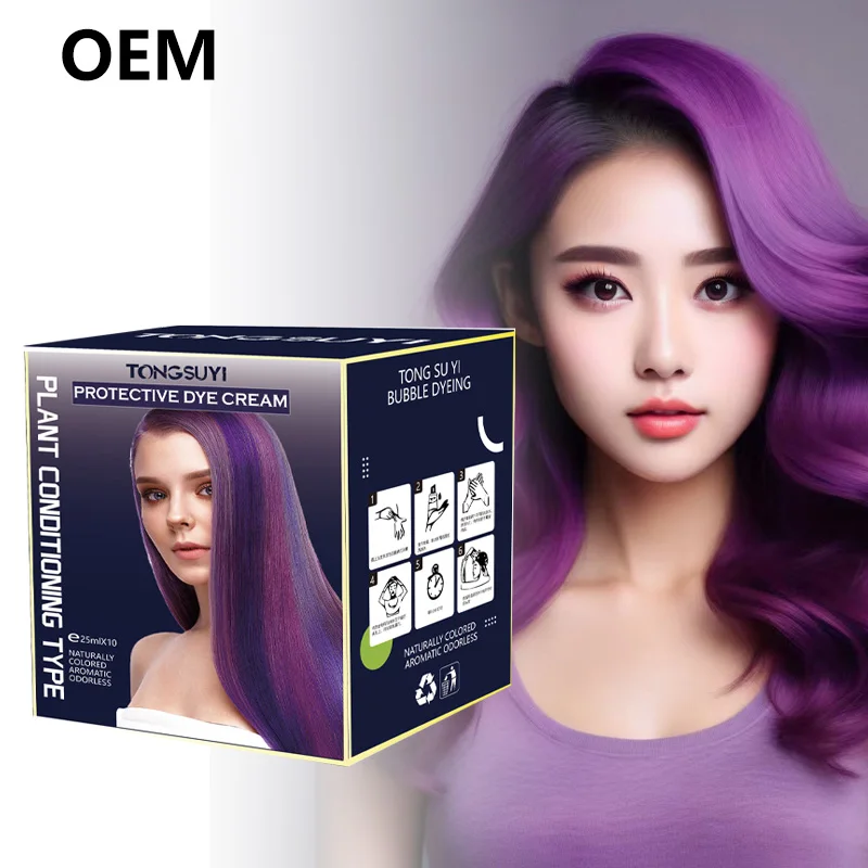 black hair dye shampoo 3 in 1  hair dye color semi- permanent natural hair dye natural black