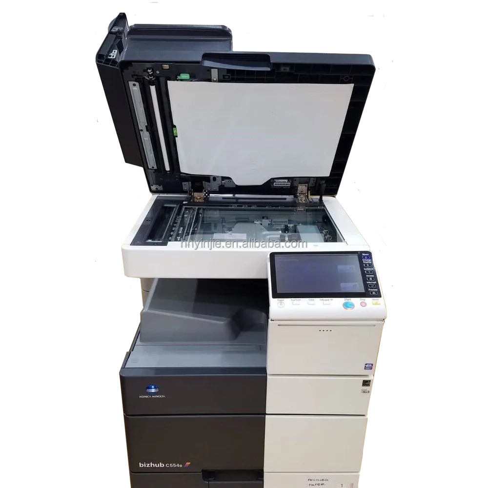 With High Popularity Color Photocopier Printer Second Hand Color Laser Printing Press Copier Machine For Konica Minolta BHC554e