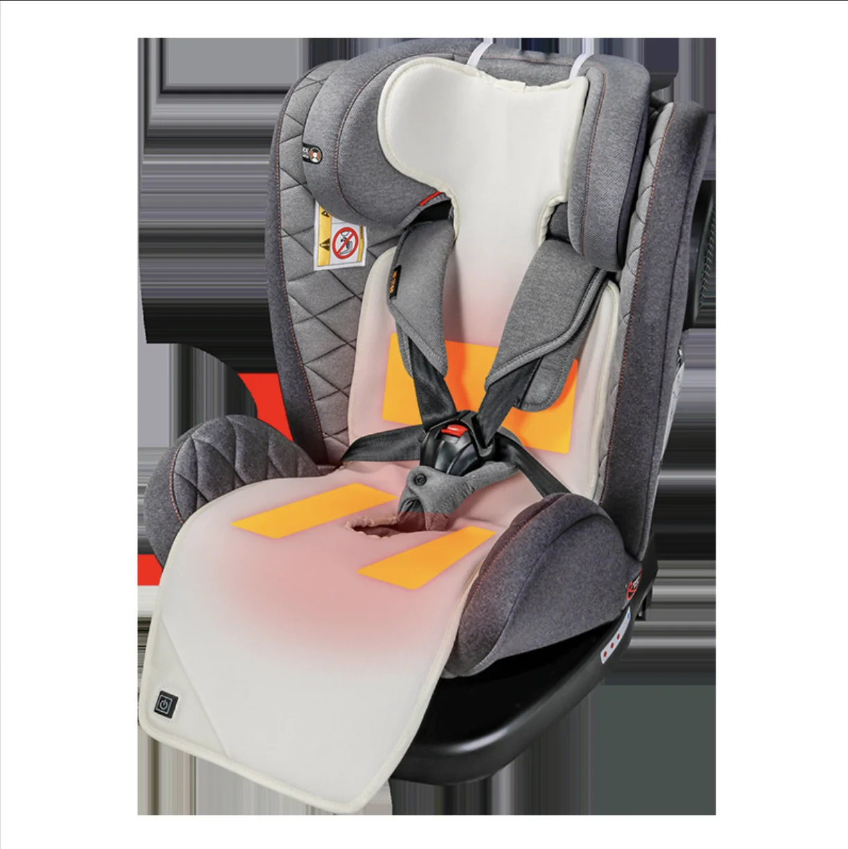 Anjuny Baby Highchair Strollers Seat Cover Cute Baby Warm Pad High Chair Pad Comfortable Baby High Heating Seat Liner