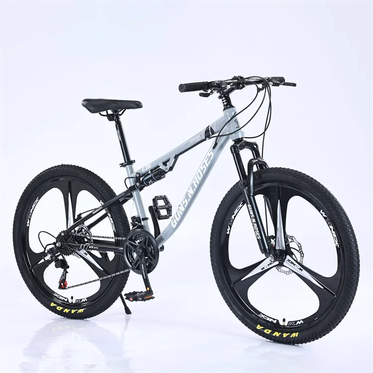 China Factory Cheap 26-Inch 21 Speed High Carbon Steel Stock Bicycle Disc Brake Spoke Wheel Customized Mountain Bike