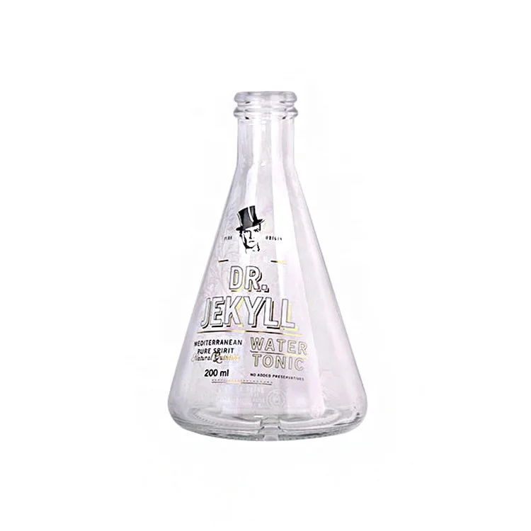
clear glass beaker flask for laboratory reagent bottle custom design glass bottle 