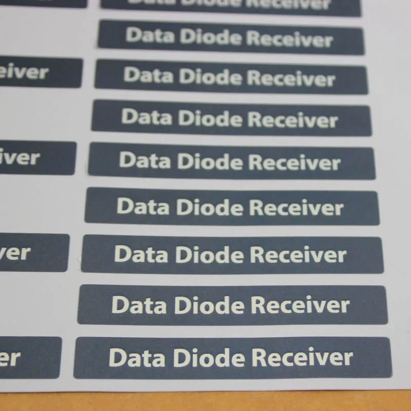 Cutomied plastic bottles labels, roll print paper label for High-tech coolant liquiod bottle ,custom red label printing