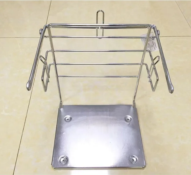 Plastic T-Shirt Bag Holder Bagging Stand Rack Metal Supermarket Grocery Checkout Fixture
