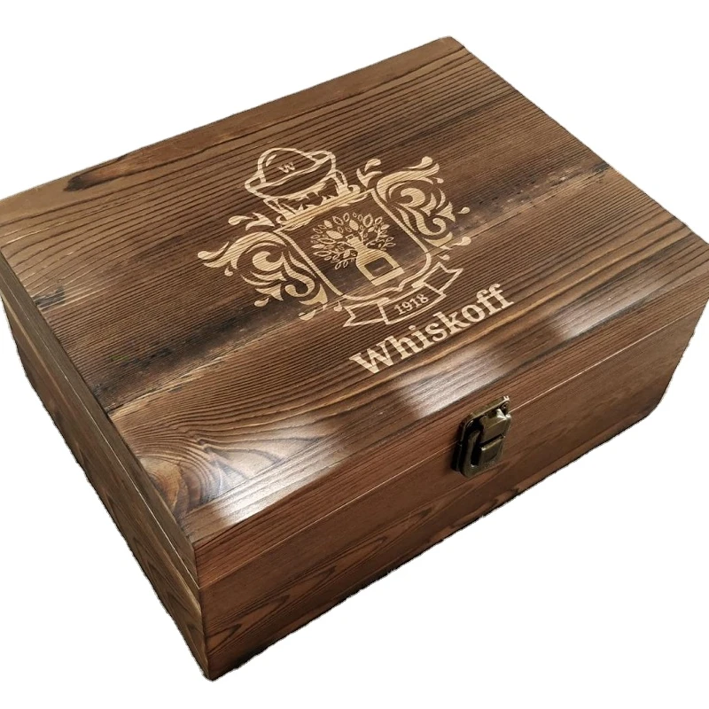 Whisky Stone Gift Set Granite Chilling Whisky Rocks with  Whisky Ice Stones Ice Cubes custom wooden box