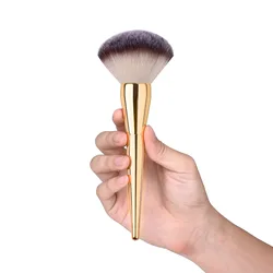 Luxury Super Big Crystal Large Powder Brush For Makeup Black Handle Makeup Brush Powder Brush Accept Private Label